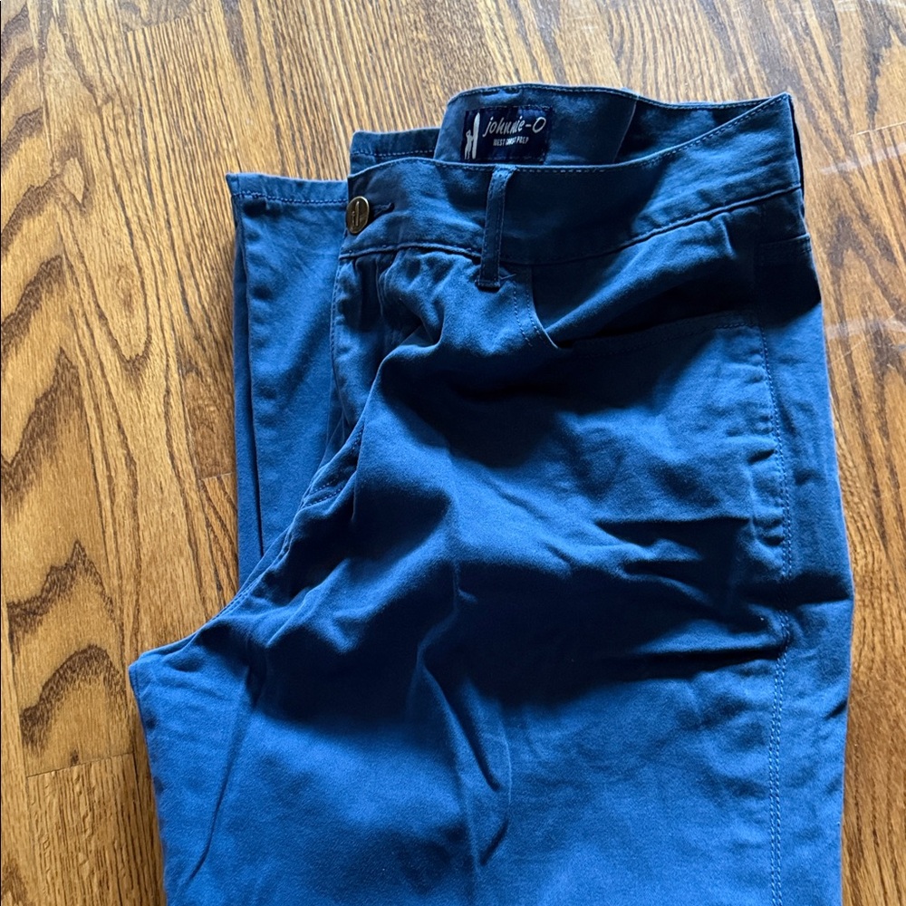 Johnny O Deep Blue Men's Chinos